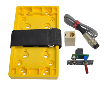 ACK/AMERIKING RETROFIT KIT includes remote switch part# S1820513-05, adapter cable part# S1820514-09, RJ11 coupler part#1046734, mounting bracket part# S1840502-02, install manual part# DOC11014.