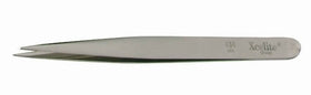 TWEEZER/4-3/4 inch, smooth sharp point, anti-magnetic, stainless steel